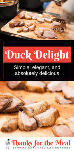 duck delight Japanese recipe