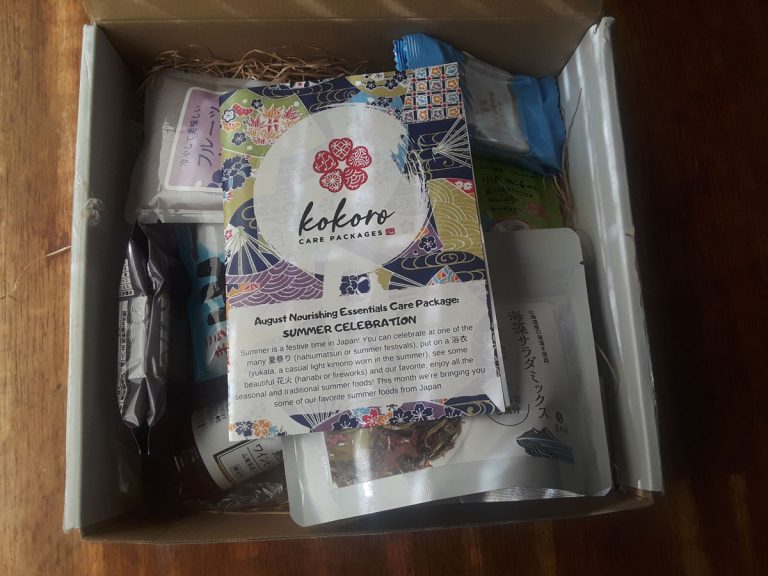 Kokoro August 2019 Care Package